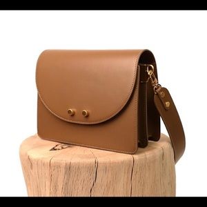 Leather crossbody bag